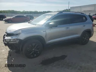 2024 Volkswagen Taos S с VIN 3VV5X7B24RM119349, выставлен на аукционе Copart как лот 54266065 с пробегом 14 162 миль миль и Списание • Salvage title. История ставок и продаж доступна на DreamBid. Изображение 1.