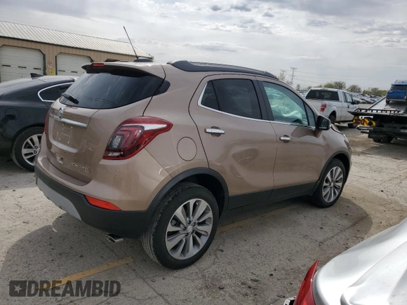 2019 Buick Encore Preferred with VIN KL4CJESB2KB940484, listed as a Copart auction lot 53082255 with 14,584 mi miles and Salvage Title. Bid and sale history available at carsss.com. Image 3.