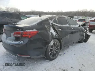 2016 Acura TLX V6 Tech with VIN 19UUB2F57GA003185, listed as a Copart auction lot 87768625 with 0 mi miles and Salvage Title. Bid and sale history available at carsss.com. Image 3.