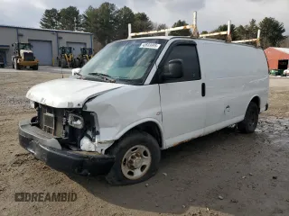 2011 Chevrolet Express Cargo with VIN 1GCWGFCA1B1108024, listed as a Copart auction lot 42689995 with 225,674 mi miles and Clean Title. Bid and sale history available at carsss.com. Image 1.
