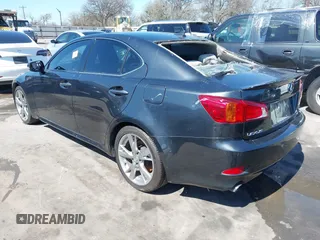 2010 Lexus IS 350 with VIN JTHBE5C25A5024043, listed as a IAAI auction lot 41761788 with 162,716 mi miles and . Bid and sale history available at DreamBid. Image 3.