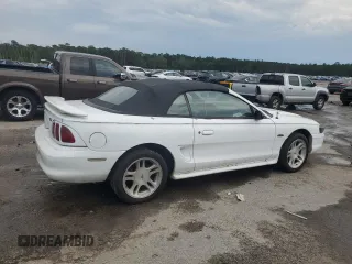 1998 Ford Mustang GT with VIN 1FAFP45X1WF263449, listed as a Copart auction lot 55851015 with 131,937 mi miles and Salvage title. Bid and sale history available at DreamBid. Image 3.