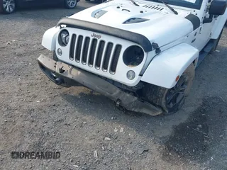 2017 Jeep Wrangler Unlimited Sahara with VIN 1C4HJWEG3HL505307, listed as a IAAI auction lot 42497015 with 92,790 mi miles and . Bid and sale history available at DreamBid. Image 6.