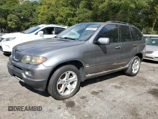 2006 BMW X5 3.0i with VIN 5UXFA13596LY39333, listed as a Copart auction lot 74065624 with 209,454 mi miles and Salvage Title. Bid and sale history available at carsss.com. Image 1.