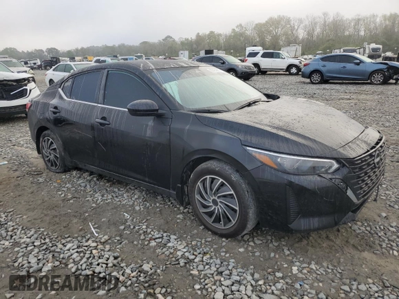 2024 Nissan Sentra S with VIN 3N1AB8BV9RY357592, listed as a Copart auction lot 50404855 with 35,668 mi miles and Salvage Title. Bid and sale history available at carsss.com. Image 4.