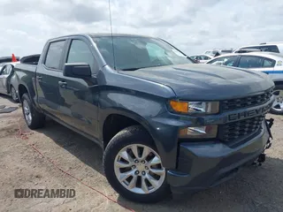2019 Chevrolet Silverado 1500 Custom with VIN 1GCPYBEH6KZ250648, listed as a IAAI auction lot 41904571 with 72,180 mi miles and . Bid and sale history available at DreamBid. Image 1.