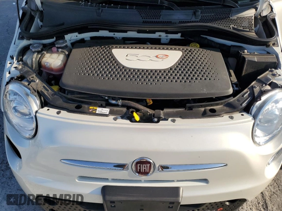 2018 FIAT 500e with VIN 3C3CFFGE7JT377367, listed as a Copart auction lot 88474685 with 34,428 mi miles and Salvage Title. Bid and sale history available at carsss.com. Image 11.