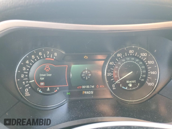2016 Lincoln MKZ with VIN 3LN6L2JK8GR616239, listed as a Copart auction lot 87861415 with 99,199 mi miles and Salvage title. Bid and sale history available at DreamBid. Image 9.