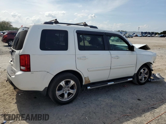 2012 Honda Pilot EX-L with VIN 5FNYF3H5XCB042698, listed as a Copart auction lot 54276655 with 223,223 mi miles and Salvage Title. Bid and sale history available at carsss.com. Image 3.