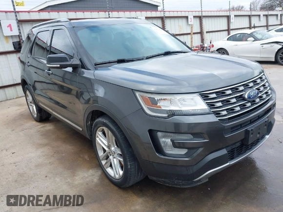 2017 Ford Explorer XLT with VIN 1FM5K7D88HGD35479, listed as a IAAI auction lot 41672936 with 76,414 mi miles and . Bid and sale history available at DreamBid. Image 1.