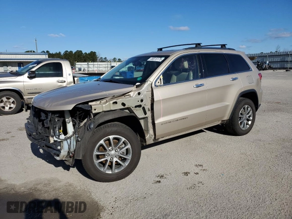 2015 Jeep Grand Cherokee Limited with VIN 1C4RJEBG8FC614815, listed as a Copart auction lot 46815175 with 138,848 mi miles and Clean Title. Bid and sale history available at carsss.com. Image 1.