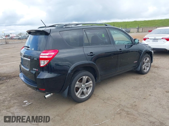 2010 Toyota RAV4 Sport with VIN JTMRF4DV3A5033646, listed as a IAAI auction lot 41915697 with 305,807 mi miles. Bid and sale history available at carsss.com. Image 4.