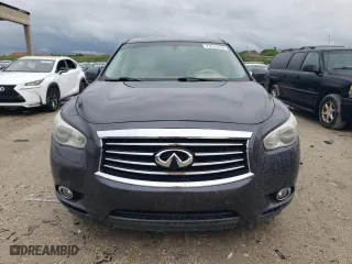 2013 Infiniti JX35 with VIN 5N1AL0MN6DC317119, listed as a Copart auction lot 74642424 with 155,396 mi miles and Salvage Title. Bid and sale history available at carsss.com. Image 5.