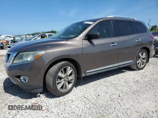 2015 Nissan Pathfinder Platinum с VIN 5N1AR2MN2FC601666, выставлен на аукционе Copart как лот 56070145 с пробегом 187 875 миль миль и Списание • Salvage title. История ставок и продаж доступна на DreamBid. Изображение 1.