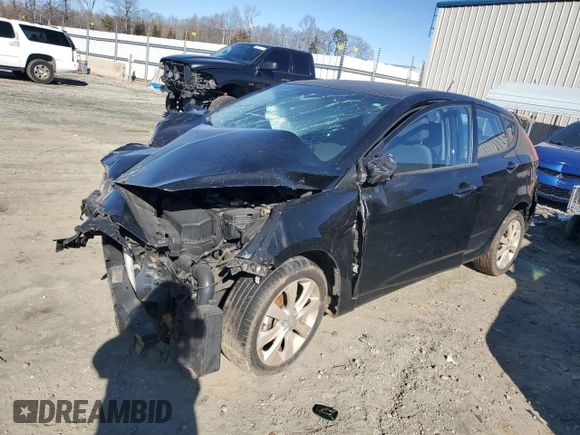 2012 Hyundai Accent SE with VIN KMHCU5AE7CU039914, listed as a Copart auction lot 88145475 with 0 mi miles and Salvage Title. Bid and sale history available at carsss.com. Image 1.