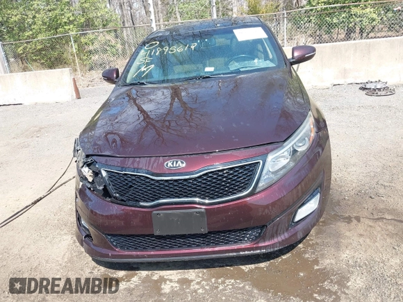 2014 Kia Optima EX with VIN 5XXGN4A70EG266191, listed as a IAAI auction lot 41895612 with 229,472 mi miles and . Bid and sale history available at carsss.com. Image 13.