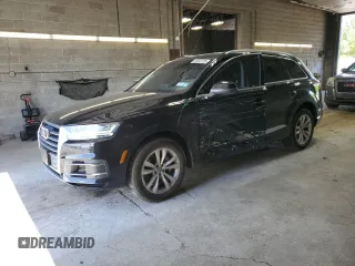 2019 Audi Q7 Premium Plus with VIN WA1LAAF78KD042605, listed as a Copart auction lot 56993735 with 67,601 mi miles and Salvage title. Bid and sale history available at DreamBid. Image 1.