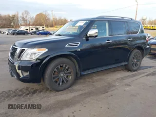 2019 Nissan Armada Platinum with VIN JN8AY2NE2K9759121, listed as a IAAI auction lot 41115008 with 89,991 mi miles. Bid and sale history available at carsss.com. Image 22.