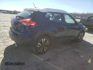 2020 Nissan Kicks SV with VIN 3N1CP5CV6LL532814, listed as a Copart auction lot 45410675 with 125,017 mi miles and Salvage Title. Bid and sale history available at carsss.com. Image 3.