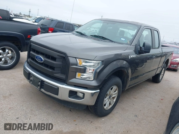 2015 Ford F-150 XL with VIN 1FTEX1CF6FKF02242, listed as a IAAI auction lot 41478528 with 144,197 mi miles. Bid and sale history available at carsss.com. Image 17.