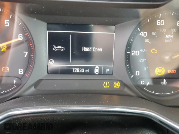 2023 Chevrolet TrailBlazer LT with VIN KL79MPS24PB111200, listed as a Copart auction lot 45573275 with 12,833 mi miles and Salvage Title. Bid and sale history available at carsss.com. Image 9.