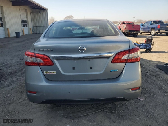 2014 Nissan Sentra S with VIN 3N1AB7AP6EY336531, listed as a Copart auction lot 49120015 with 74,523 mi miles and Salvage Title. Bid and sale history available at carsss.com. Image 6.