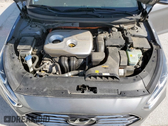 2018 Hyundai Sonata SE with VIN KMHE24L32JA079692, listed as a Copart auction lot 52740095 with 100,320 mi miles and Salvage Title. Bid and sale history available at DreamBid. Image 11.