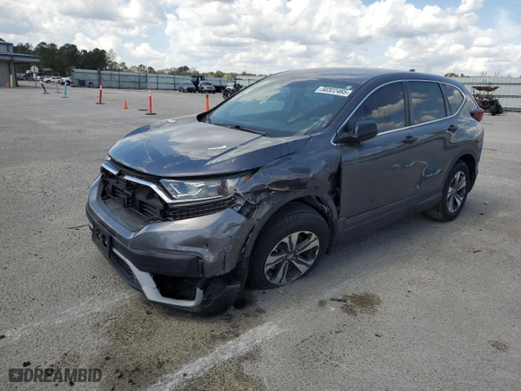 2021 Honda CR-V LX with VIN 2HKRW2H2XMH652673, listed as a Copart auction lot 50322465 with 46,874 mi miles and Salvage Title. Bid and sale history available at carsss.com. Image 1.