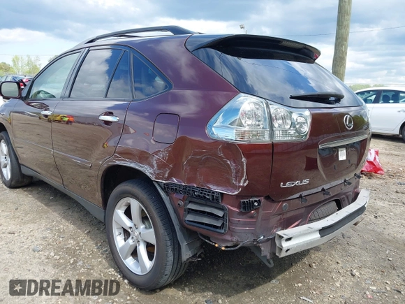 2008 Lexus RX 350 with VIN JTJGK31U089851277, listed as a IAAI auction lot 42008879 with 265,540 mi miles and . Bid and sale history available at DreamBid. Image 6.
