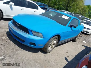 2012 Ford Mustang V6 Premium with VIN 1ZVBP8AM6C5208912, listed as a IAAI auction lot 42051198 with 76,183 mi miles. Bid and sale history available at carsss.com. Image 22.