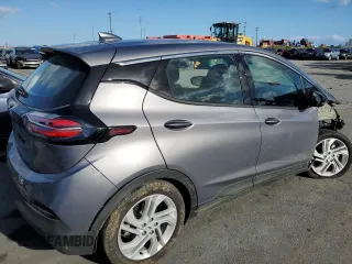 2023 Chevrolet Bolt EV 1LT with VIN 1G1FW6S07P4108815, listed as a Copart auction lot 46722053 with 4,009 mi miles. Bid and sale history available at carsss.com. Image 3.