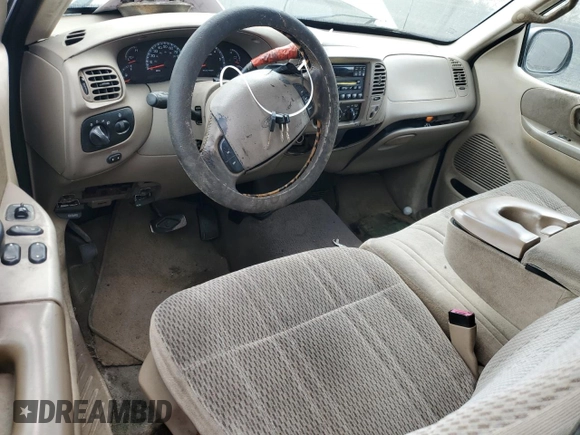 2001 Ford F-150 XL with VIN 1FTRX17L81NA01233, listed as a Copart auction lot 45097835 with Not provided miles and Salvage title. Bid and sale history available at DreamBid. Image 8.