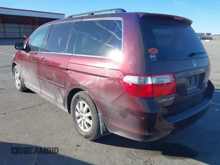 2007 Honda Odyssey EX-L with VIN 5FNRL38697B460066, listed as a IAAI auction lot 41453305 with 169,008 mi miles. Bid and sale history available at carsss.com. Image 3.