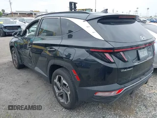 2023 Hyundai Tucson SEL with VIN 5NMJF3AE4PH201621, listed as a IAAI auction lot 41844949 with 7,987 mi miles and . Bid and sale history available at carsss.com. Image 3.
