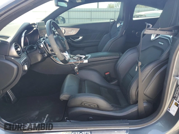 2017 Mercedes-Benz C 63 S AMG with VIN WDDWJ8HB0HF504414, listed as a Copart auction lot 50409255 with Not Provided miles and Salvage Title. Bid and sale history available at carsss.com. Image 7.