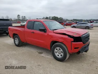2024 Nissan Frontier S with VIN 1N6ED1CL8RN647457, listed as a Copart auction lot 45520685 with 3,260 mi miles and Salvage Title. Bid and sale history available at carsss.com. Image 4.