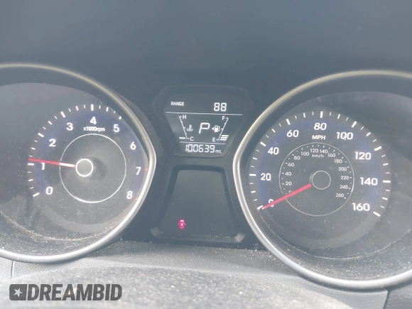 2015 Hyundai Elantra SE z VIN 5NPDH4AEXFH601861, wystawiony jako IAAI lot #41965695 z przebiegiem 100 639 mil mil oraz . Historia ofert i sprzedaży dostępna na DreamBid. Obrazek 7.