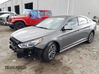 2018 Hyundai Sonata Hybrid Limited with VIN KMHE34L31JA078739, listed as a Copart auction lot 80215894 with 60,116 mi miles and Salvage Title. Bid and sale history available at carsss.com. Image 1.