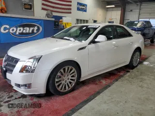 2010 Cadillac CTS Performance with VIN 1G6DL5EV2A0114340, listed as a Copart auction lot 42876755 with 81,760 mi miles and Clean Title. Bid and sale history available at carsss.com. Image 1.
