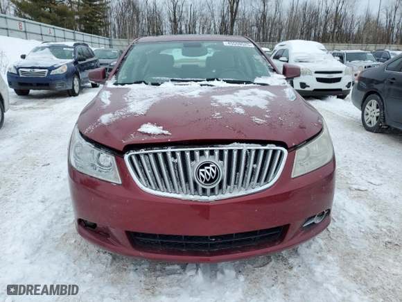 2010 Buick LaCrosse CXS with VIN 1G4GE5EV7AF133379, listed as a Copart auction lot 45559525 with 207,974 mi miles and Clean Title. Bid and sale history available at carsss.com. Image 5.
