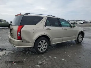 2007 Cadillac SRX with VIN 1GYEE63A970156718, listed as a Copart auction lot 46070525 with 154,741 mi miles and Clean Title. Bid and sale history available at carsss.com. Image 3.