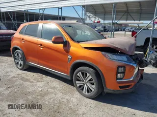 2020 Mitsubishi Outlander Sport ES 2.0 with VIN JA4AP3AU8LU008390, listed as a IAAI auction lot 41805260 with 67,346 mi miles. Bid and sale history available at carsss.com. Image 1.