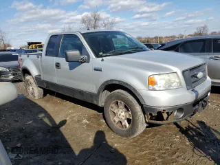 2006 Ford F-150 XLT with VIN 1FTPX04516KB94227, listed as a Copart auction lot 88846855 with 99,475 mi miles and Salvage title. Bid and sale history available at DreamBid. Image 4.