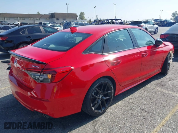 2023 Honda Civic Sport z VIN 2HGFE2F54PH559259, wystawiony jako IAAI lot #42201601 z przebiegiem 42 807 mil mil oraz . Historia ofert i sprzedaży dostępna na DreamBid. Obrazek 4.