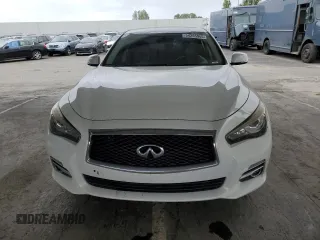 2015 Infiniti Q50 Sport with VIN JN1BV7AP3FM353836, listed as a Copart auction lot 54265965 with 101,602 mi miles and Salvage title. Bid and sale history available at DreamBid. Image 5.