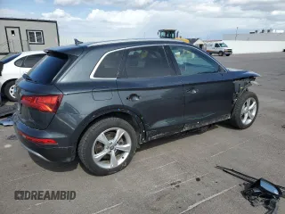 2020 Audi Q5 Premium Plus with VIN WA1BNAFY0L2028140, listed as a Copart auction lot 51293005 with 91,314 mi miles and Salvage Title. Bid and sale history available at carsss.com. Image 3.
