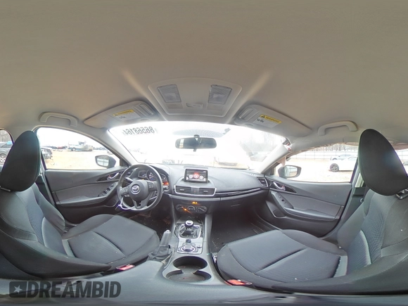 2016 Mazda 3 i Sport with VIN JM1BM1J7XG1322079, listed as a Copart auction lot 86568164 with 62,834 mi miles and Salvage Title. Bid and sale history available at DreamBid. Image 13.