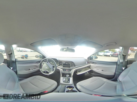 2017 Hyundai Elantra SE with VIN 5NPD74LF1HH079052, listed as a Copart auction lot 58267955 with Not provided miles and Salvage title. Bid and sale history available at DreamBid. Image 14.
