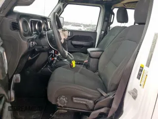 2021 Jeep Wrangler Unlimited Sport S z VIN 1C4HJXDG6MW816651, wystawiony jako Copart lot #60447925 z przebiegiem 53 958 mil mil oraz Szkoda całkowita • Salvage title. Historia ofert i sprzedaży dostępna na DreamBid. Obrazek 7.