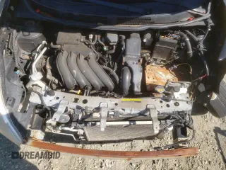 2012 Nissan Versa SV with VIN 3N1CN7AP8CL893094, listed as a Copart auction lot 46476265 with 197,897 mi miles and Salvage Title. Bid and sale history available at carsss.com. Image 12.